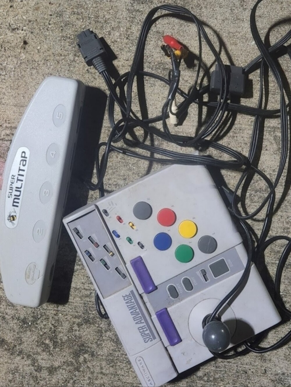 Authentic 'Super Advantage' Nintendo  Nes Controller System